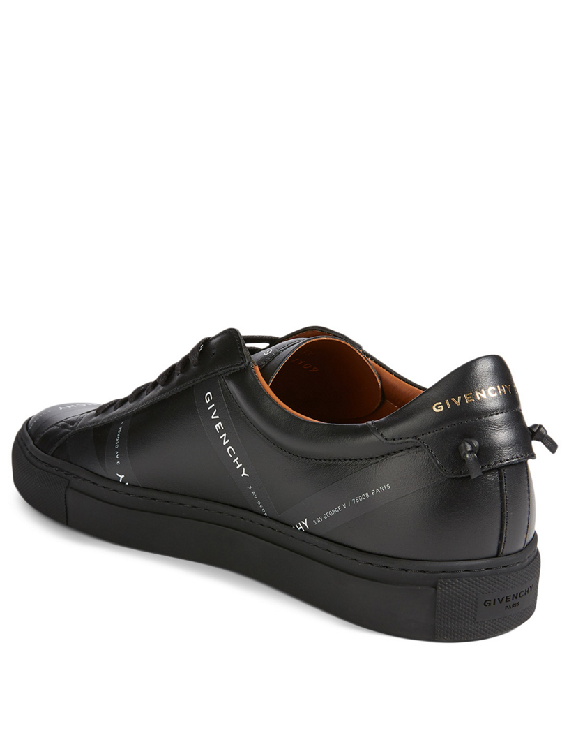 givenchy black urban street sneakers