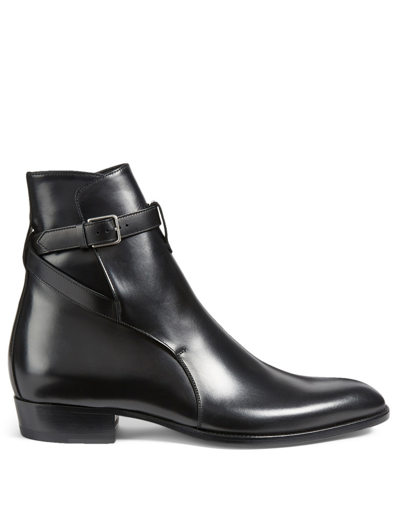 saint laurent jodhpur boots womens