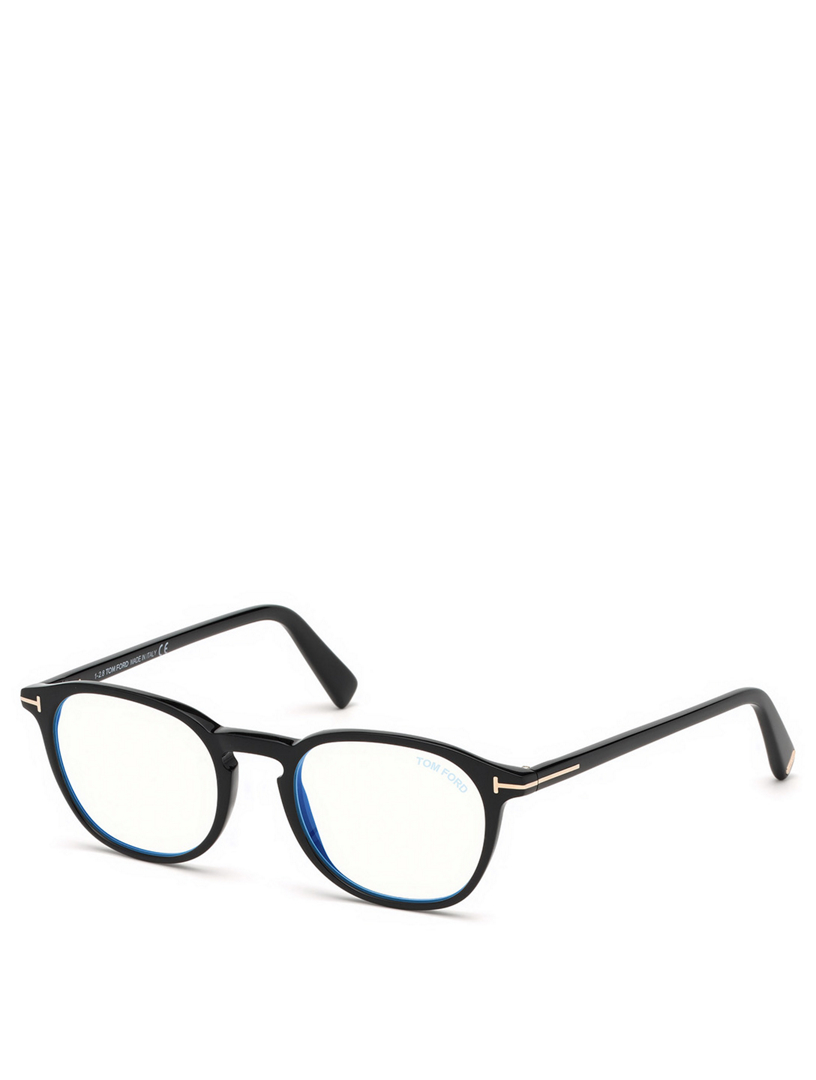 TOM FORD Round Optical Glasses With Blue Block Technology | Holt Renfrew  Canada