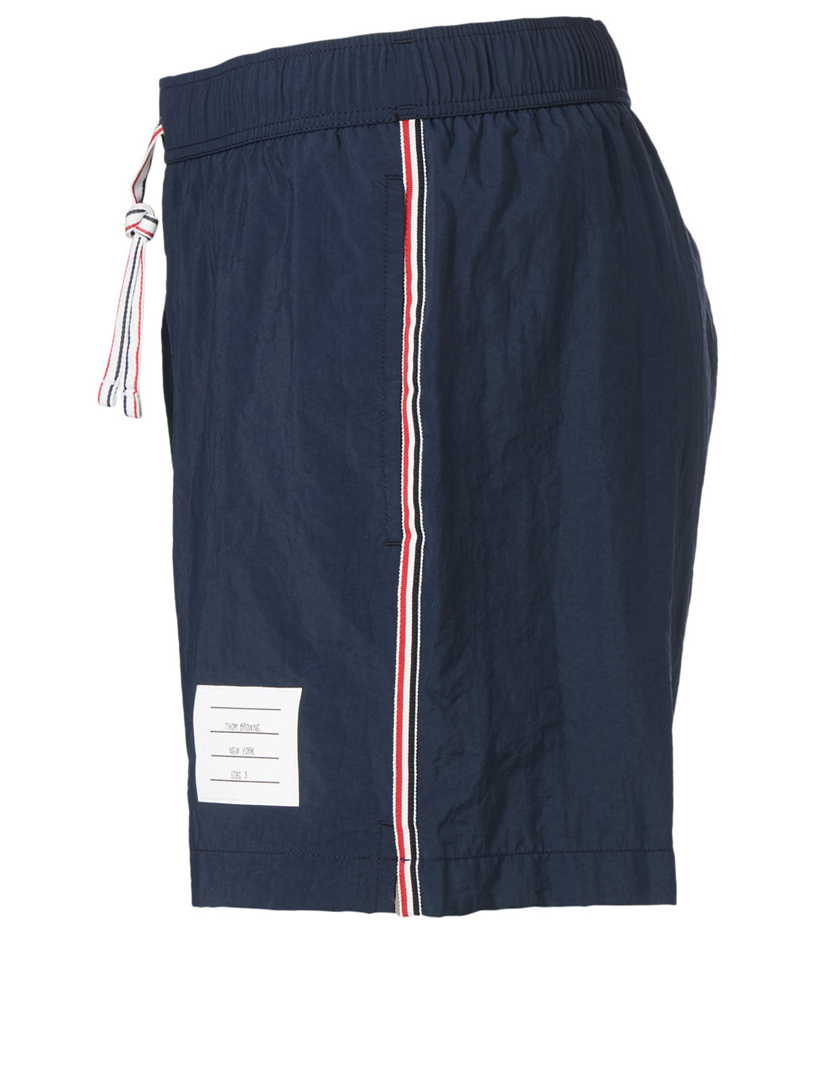 thom browne swim trunks