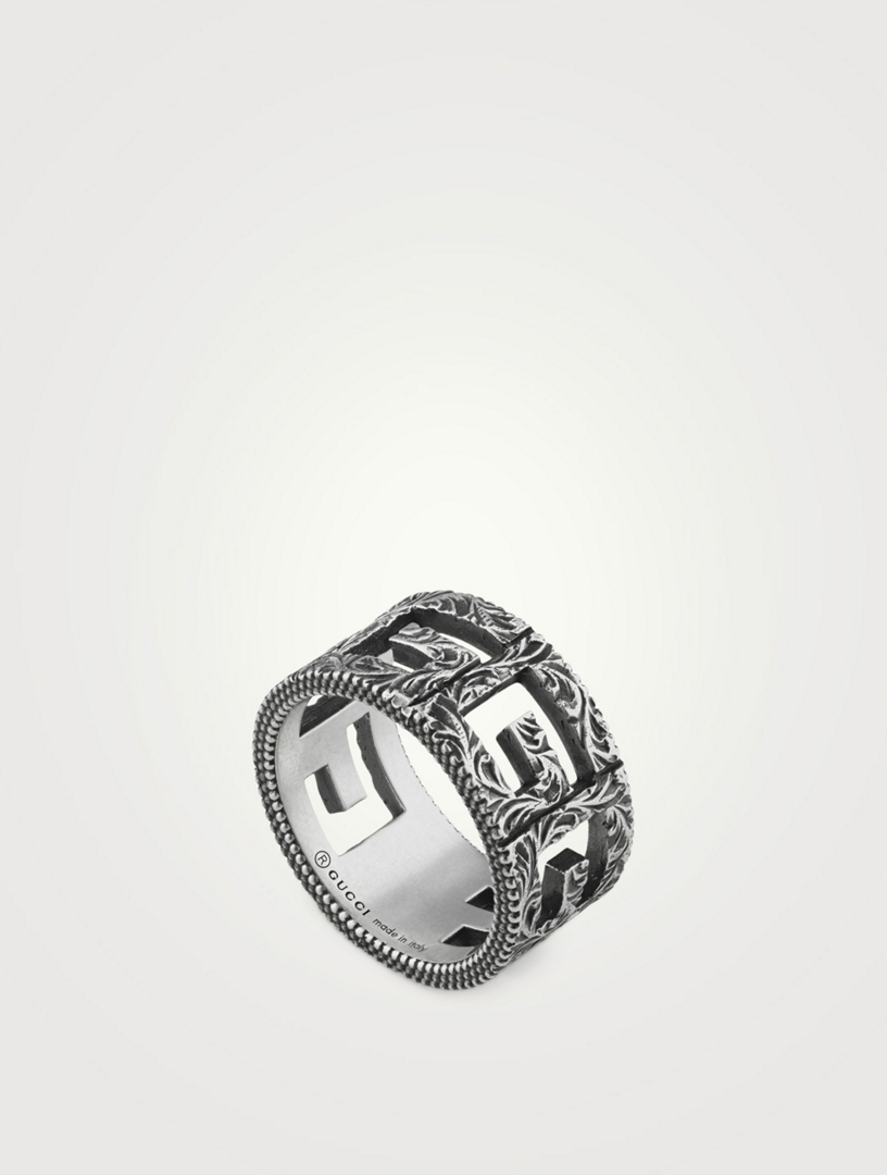 gucci square g ring