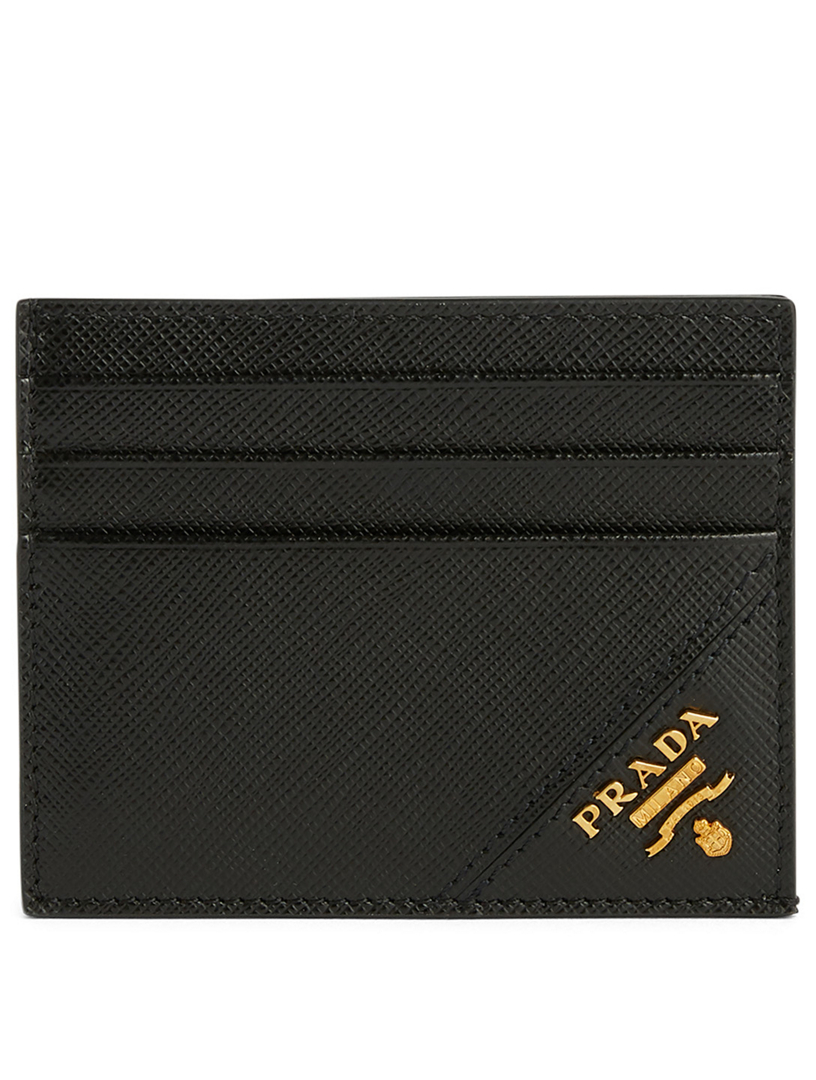 black prada card holder