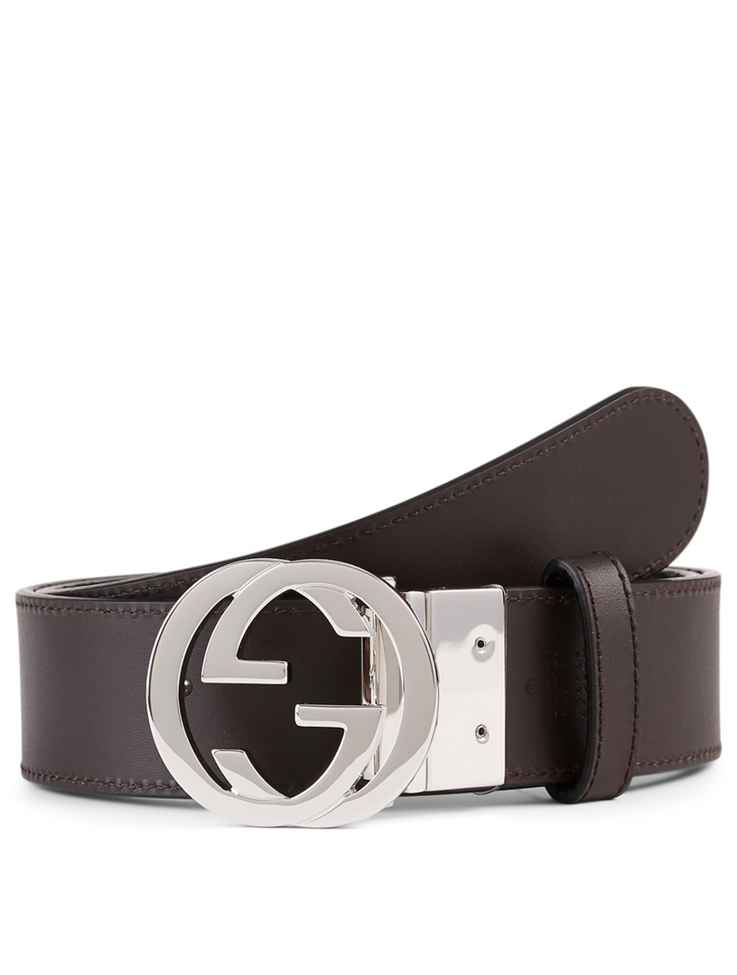 GUCCI Reversible Gucci Signature Leather Belt | Holt Renfrew Canada