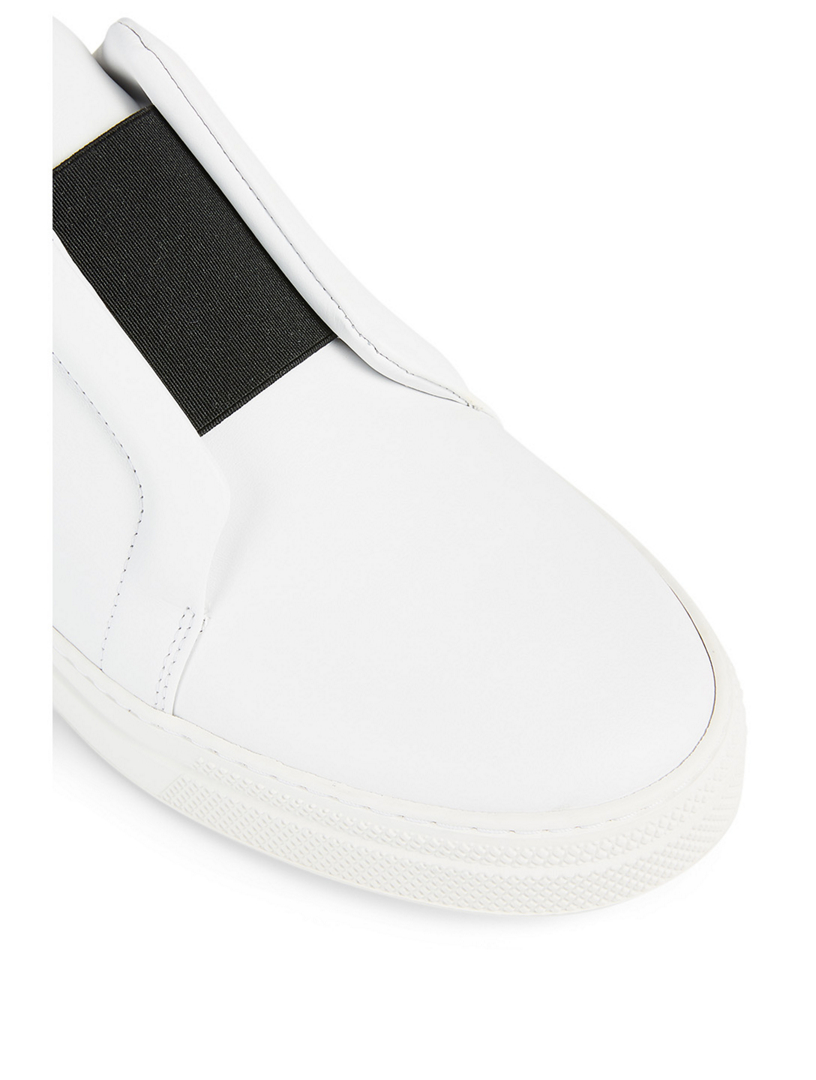 PIERRE HARDY Sneakers à enfiler en sergé de coton Hommes Blanc