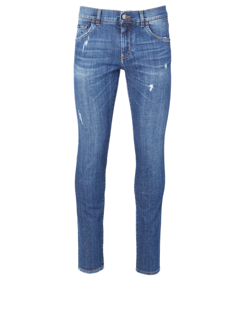 DOLCE & GABBANA Cotton Stretch Slim Jeans | Holt Renfrew Canada
