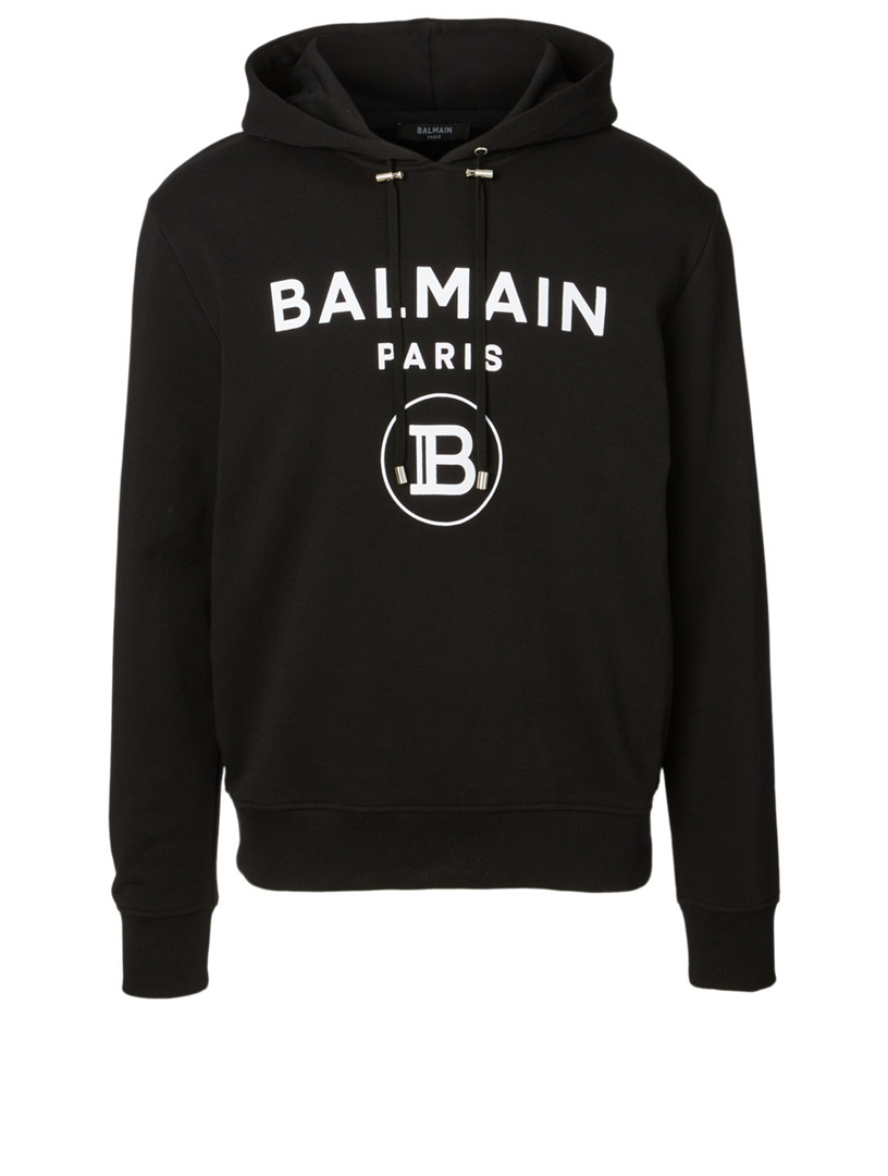 balmain black hoodie