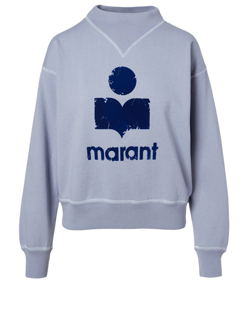 ISABEL MARANT ÉTOILE Moby Logo Sweatshirt | Holt Renfrew Canada