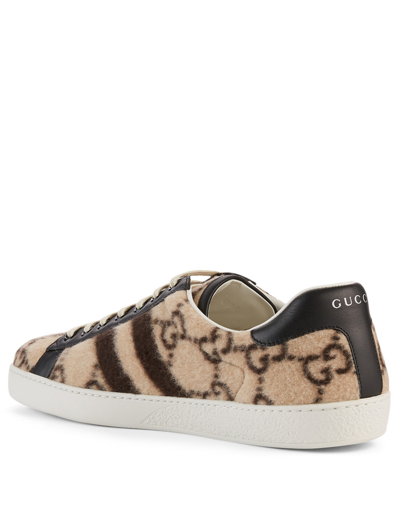 gucci wool sneakers