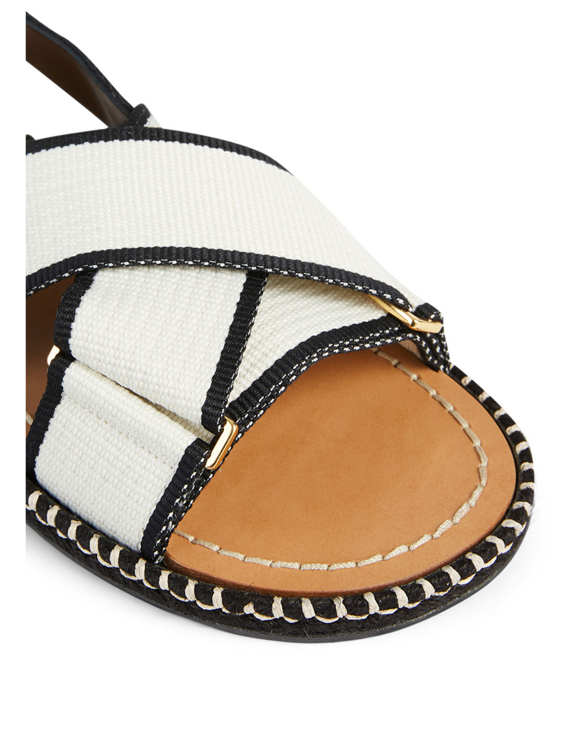 slingback sandals flat