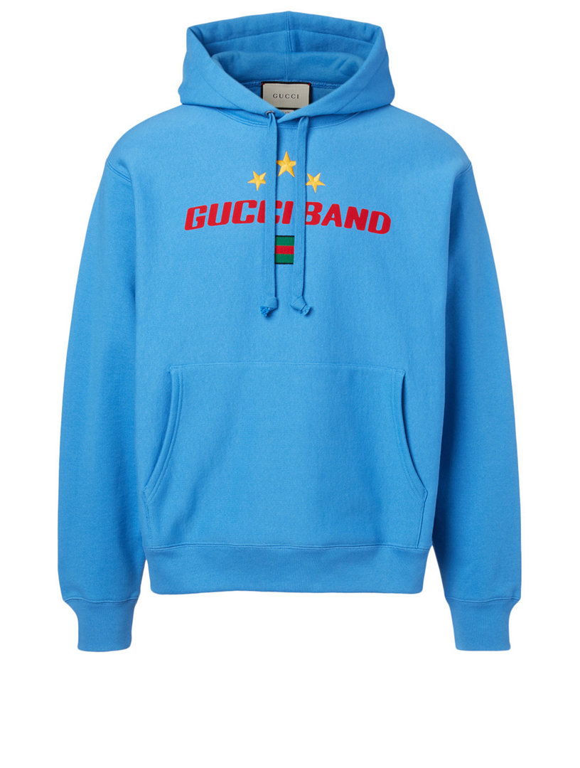 gucci hoodie blue