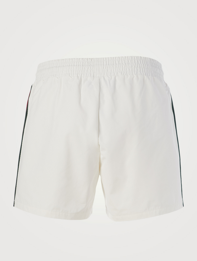 black gucci swim shorts