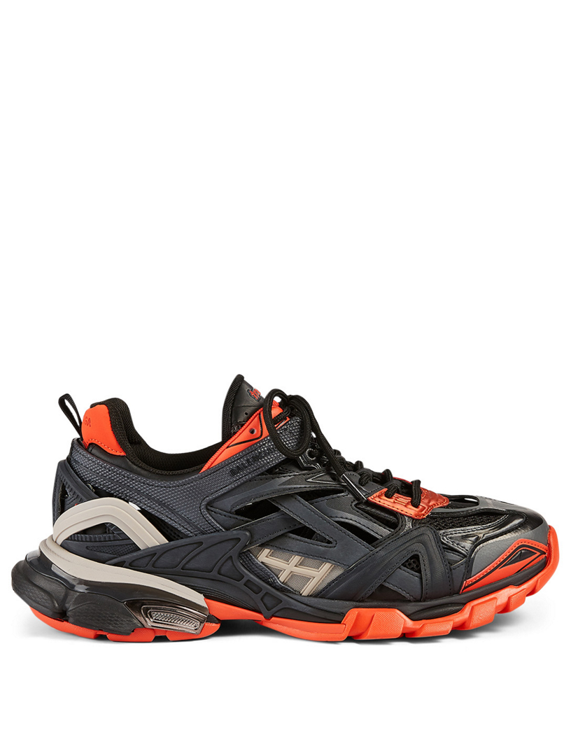 Balenciaga Men s Orange Track Sneakers Lyst