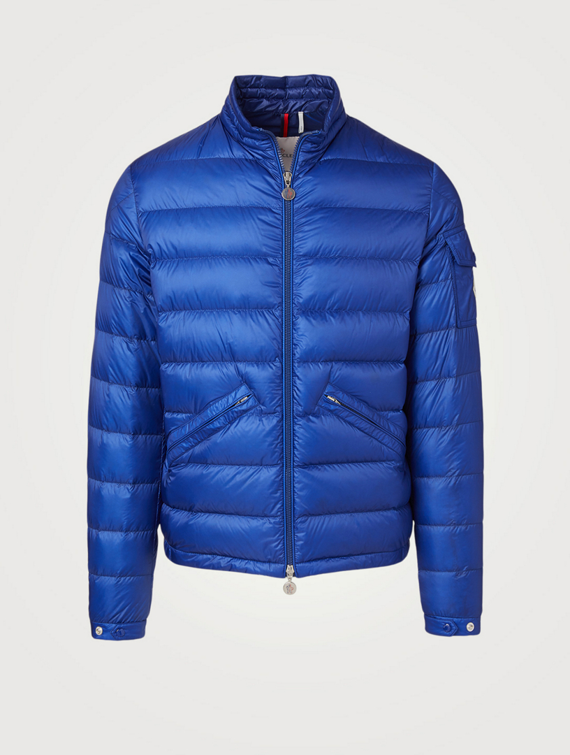 moncler mens jacket blue