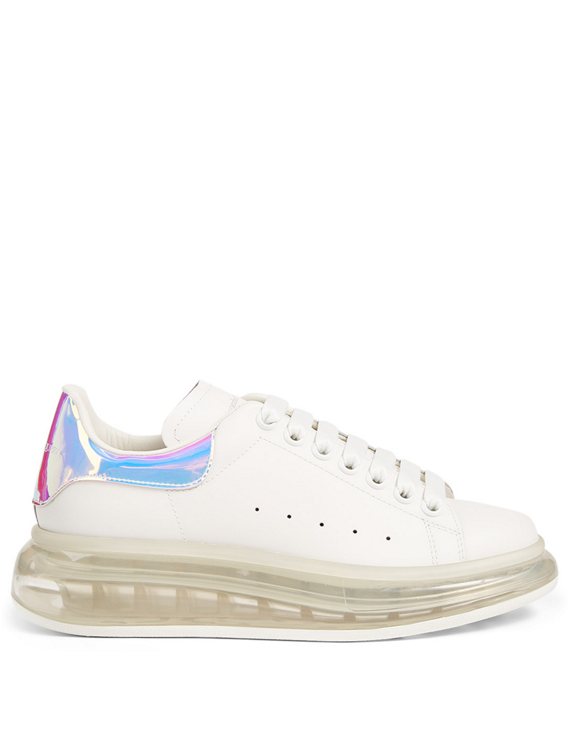 alexander mcqueen clear sole sneaker
