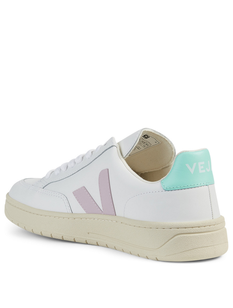 VEJA V-12 Leather Sneakers | Holt Renfrew Canada