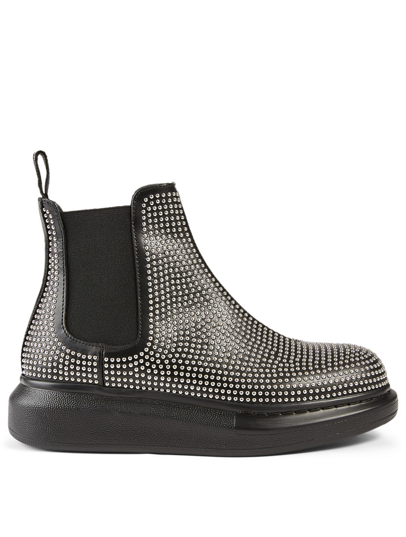 chelsea boots with studs