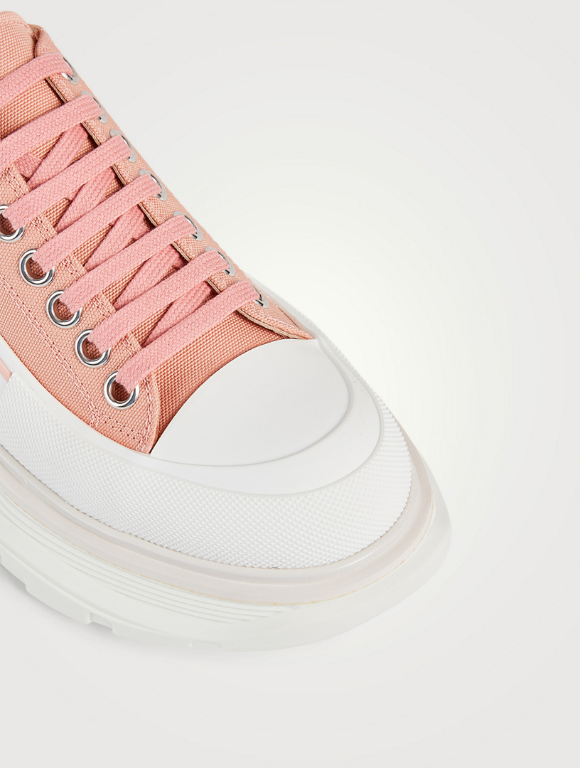 pink alexander mcqueen sneakers