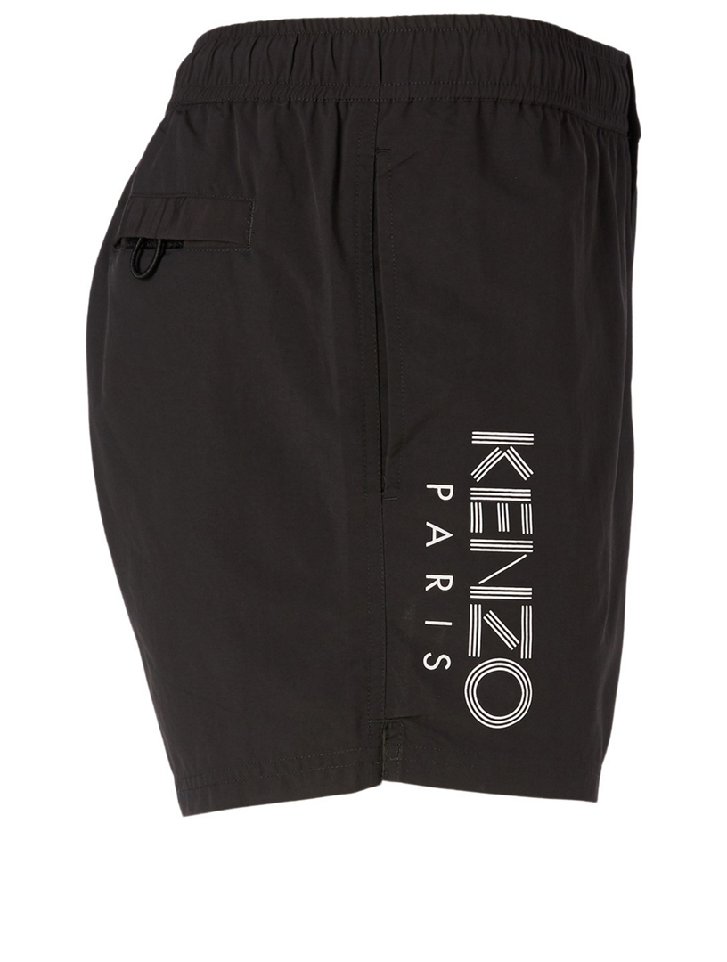 kenzo logo shorts