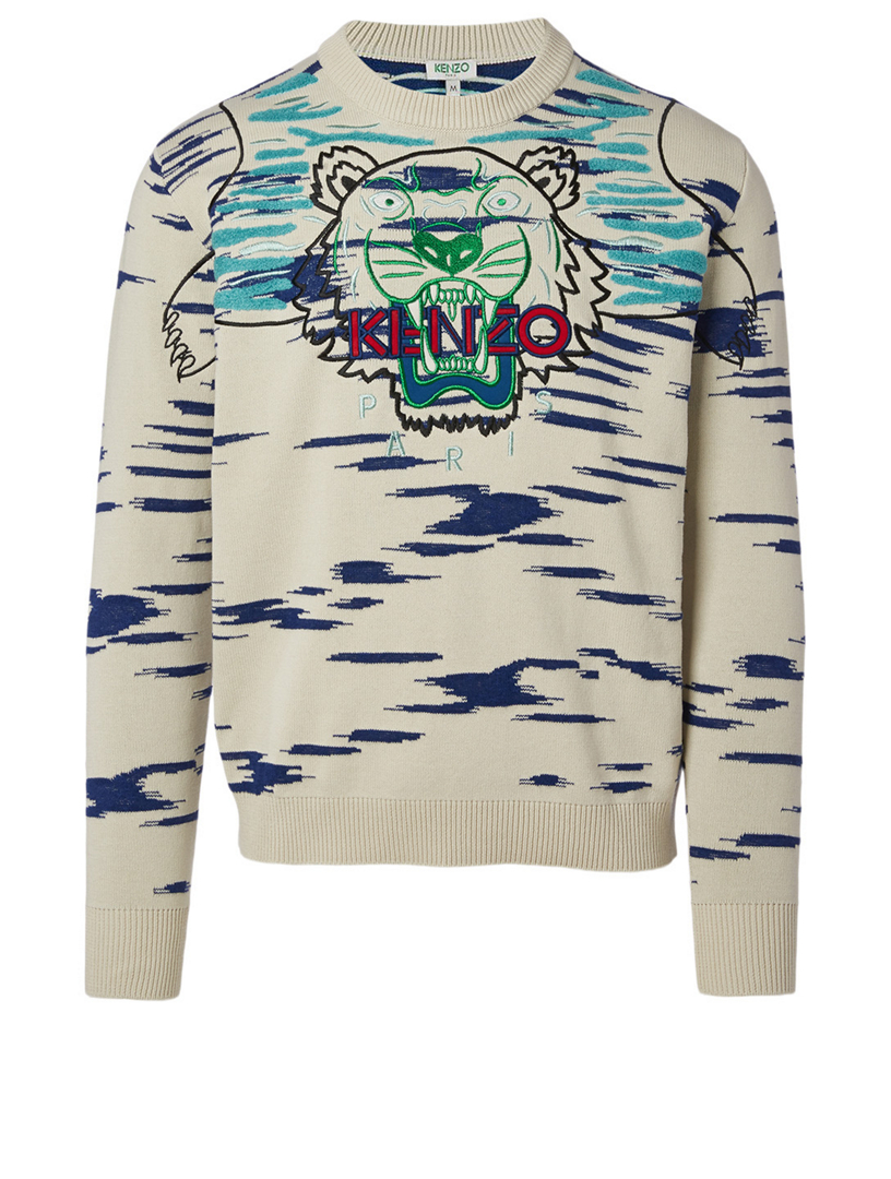 kenzo claw tiger sweatshirt