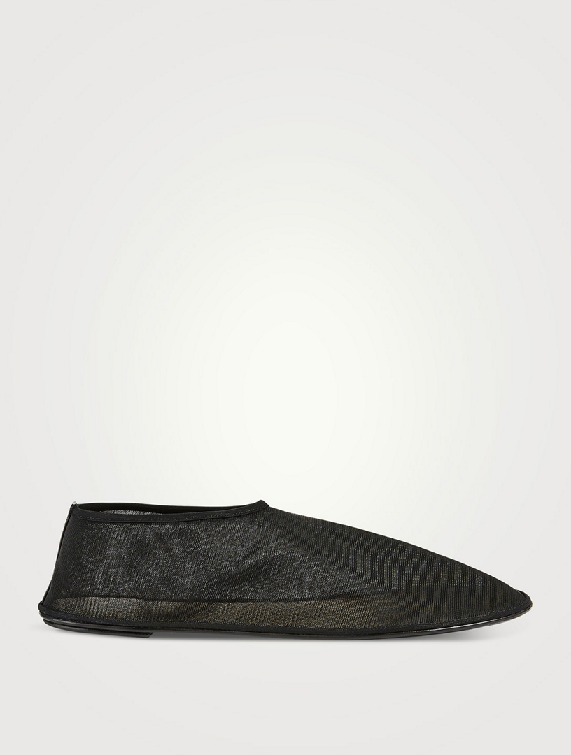 the row sock ballet flats