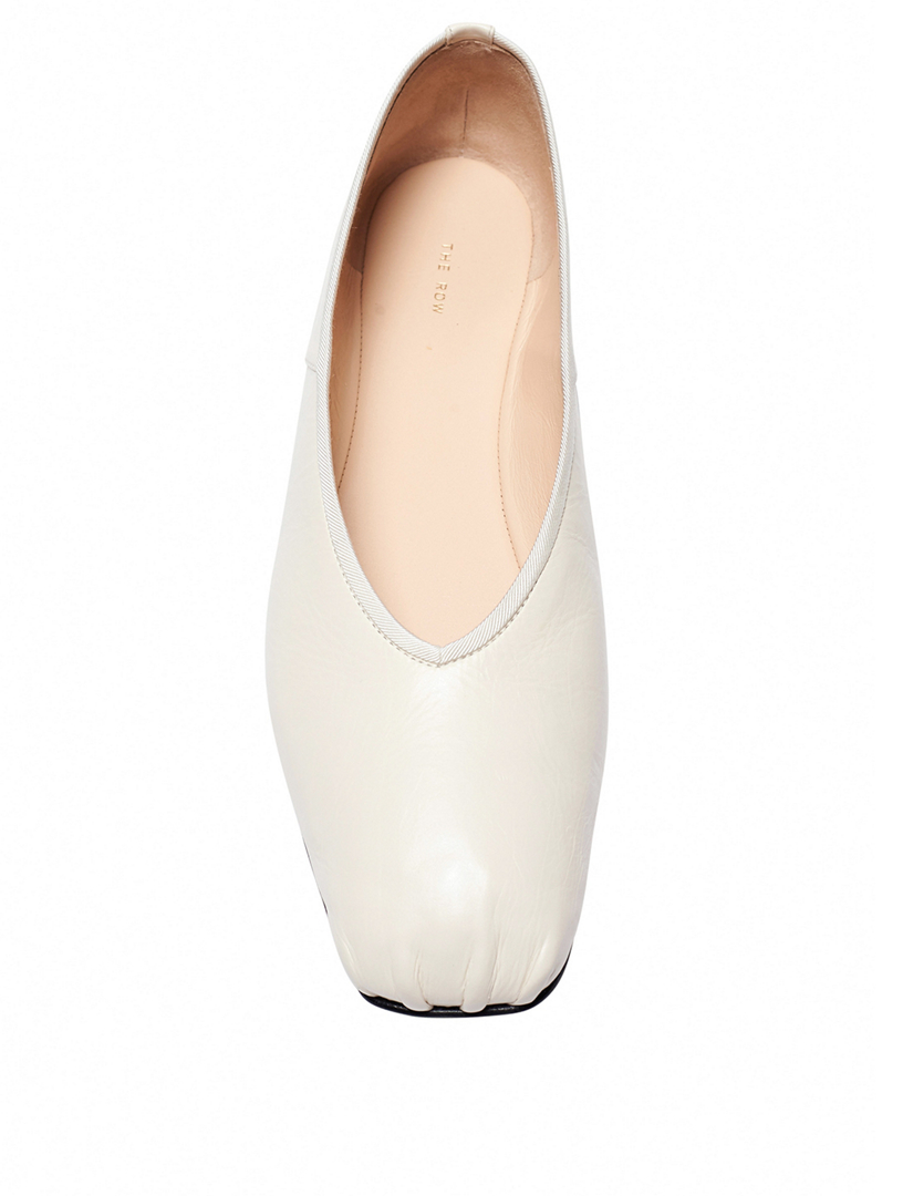 THE ROW Leather Ballet Slippers Holt Renfrew Canada