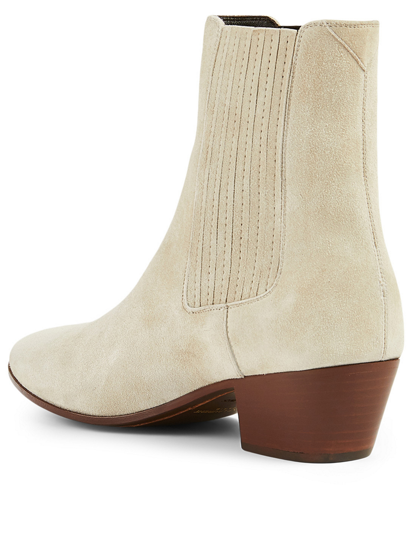 saint laurent west chelsea leather booties