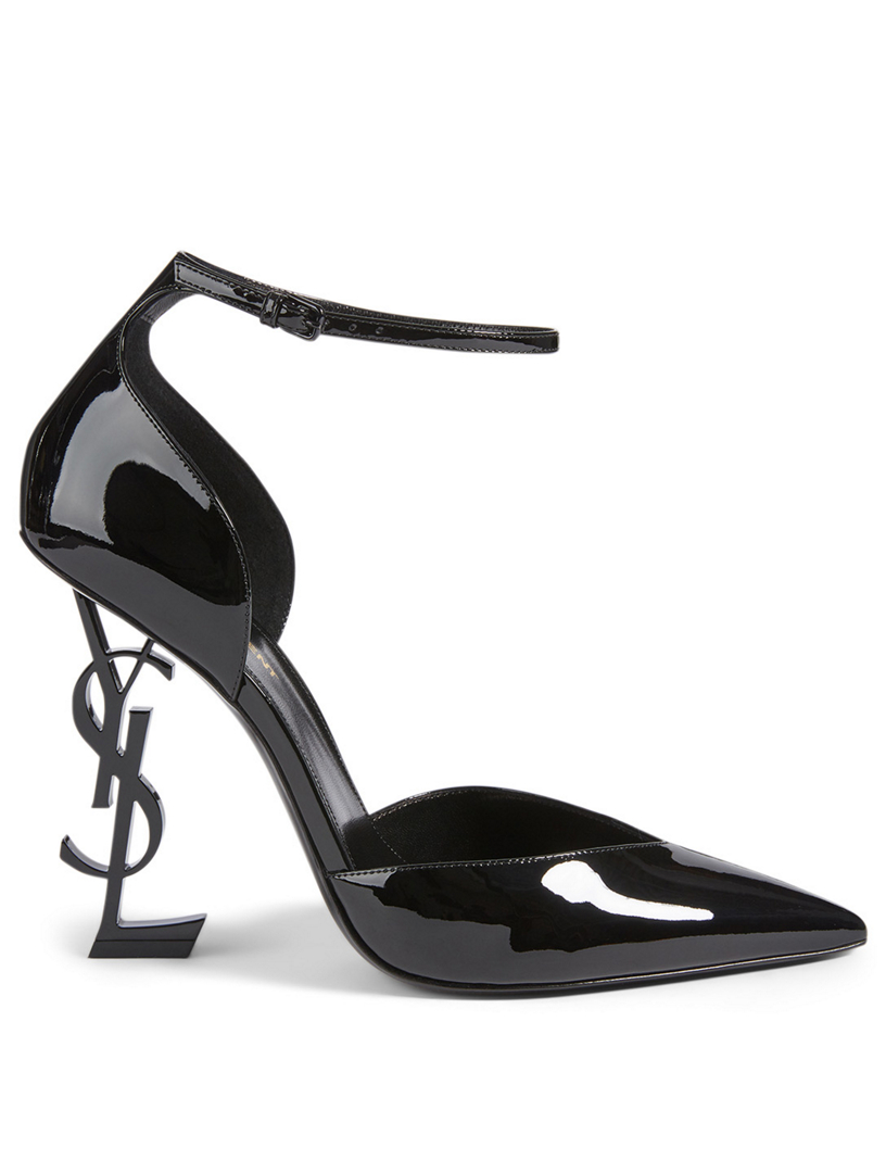 ysl patent leather heels