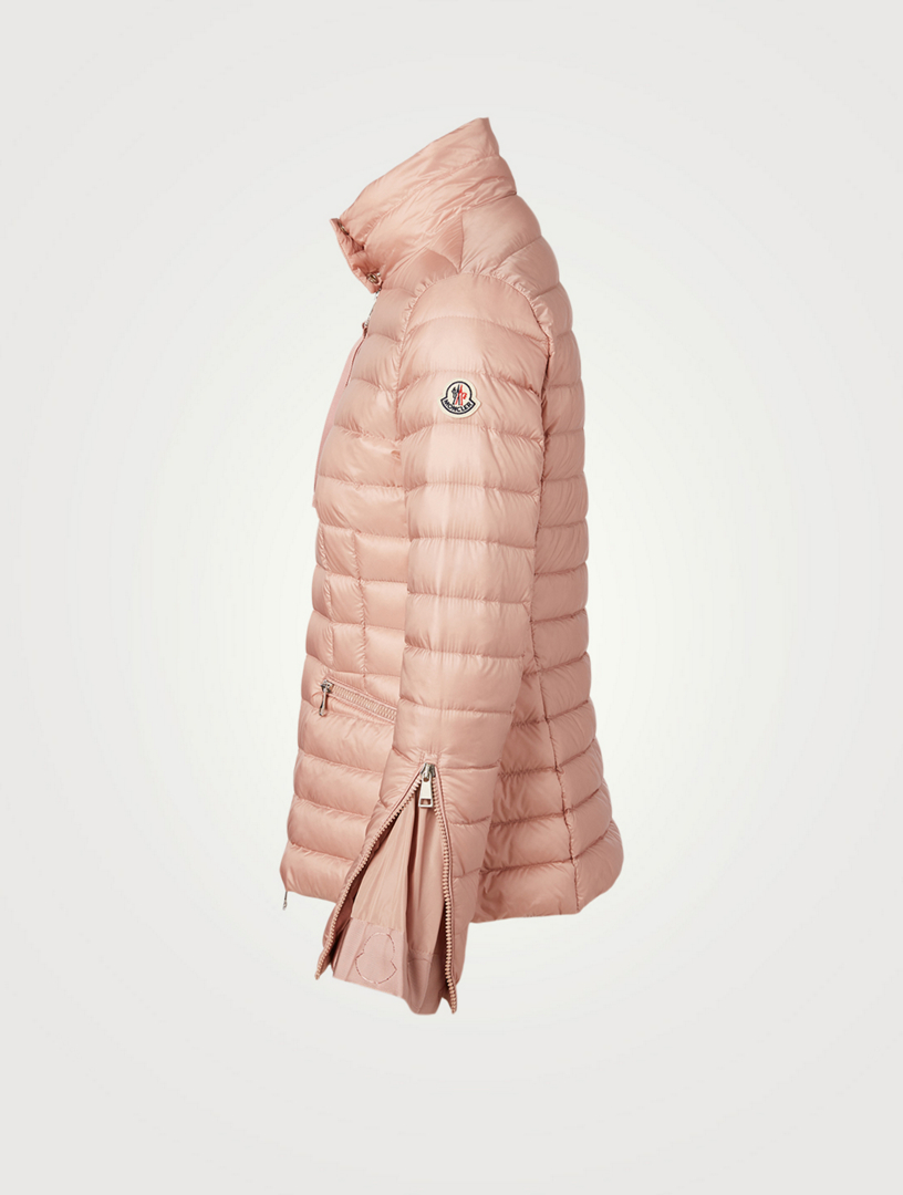 pink moncler coat womens