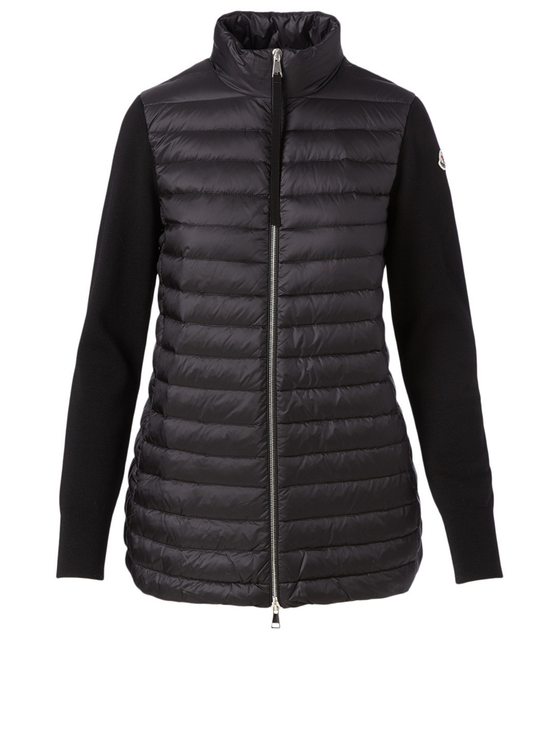 MONCLER Wool Quilted Cardigan | Holt Renfrew Canada