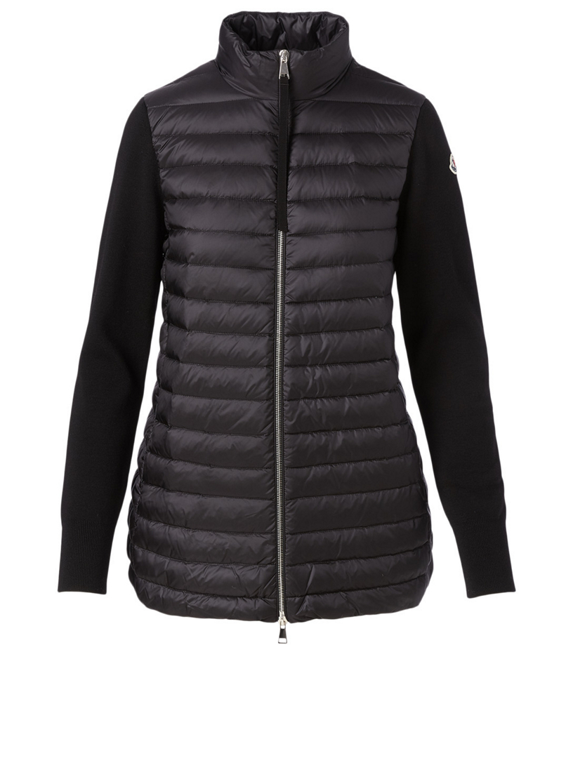 MONCLER Wool Quilted Cardigan Holt Renfrew Canada