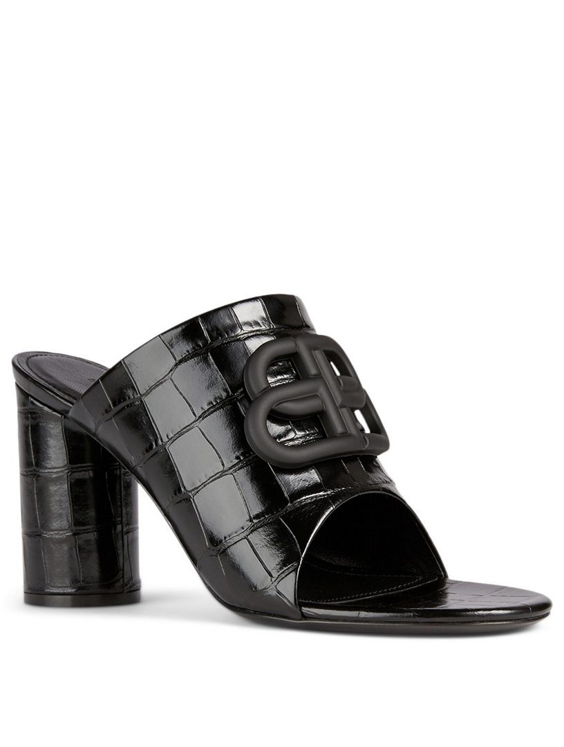 balenciaga crocs heels