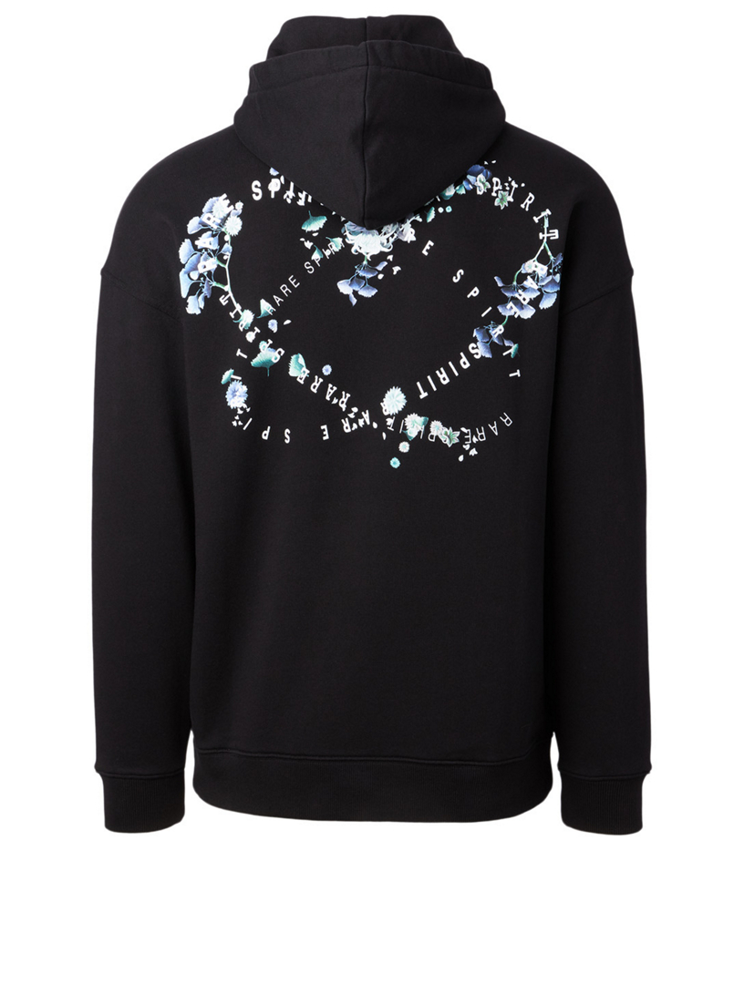 GIVENCHY Cotton Logo Hoodie In Floral Print | Holt Renfrew Canada