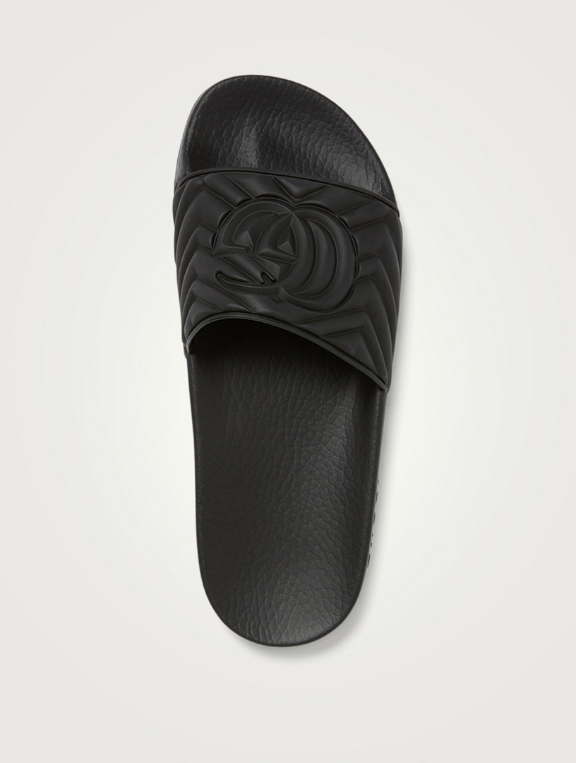 gucci women's matelasse slides