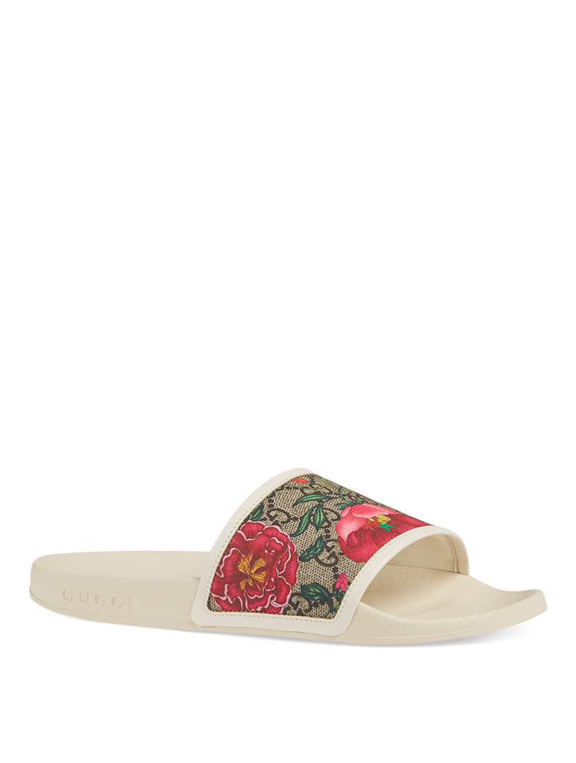 gucci canvas sandals