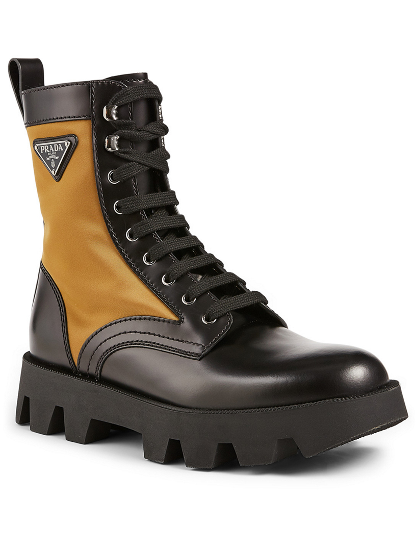 prada nylon boots