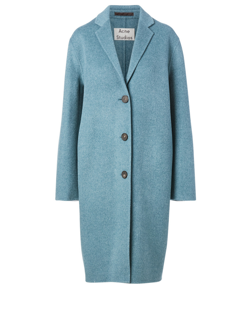 acne studios white coat