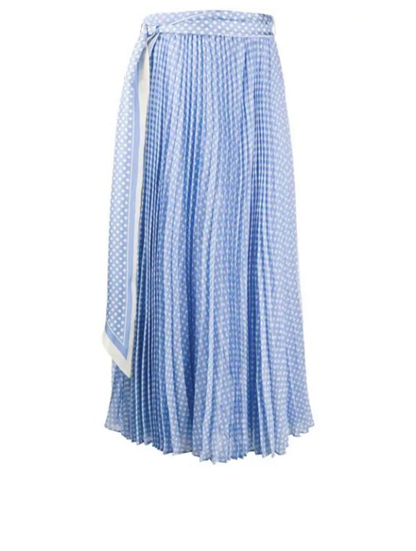 pleated maxi skirt canada