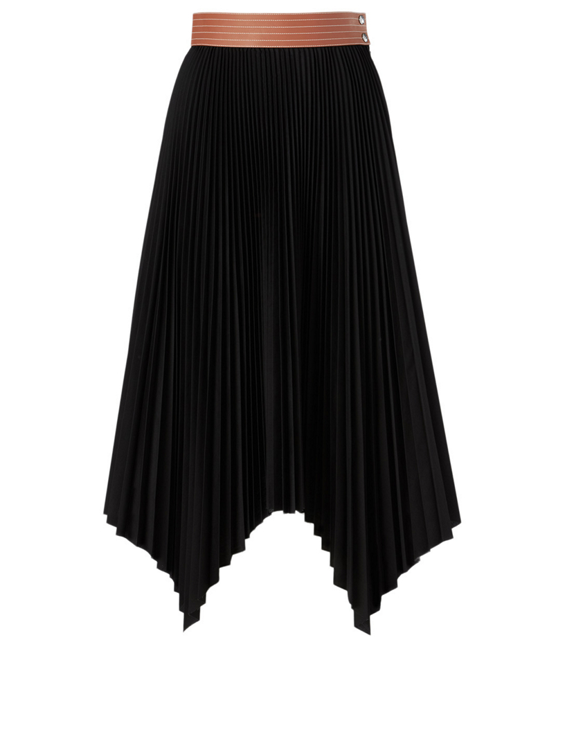 loewe pleated skirt