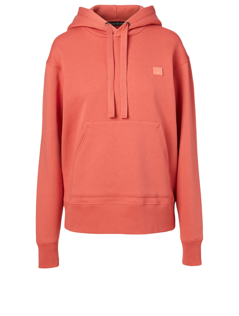 acne studios face patch hoodie