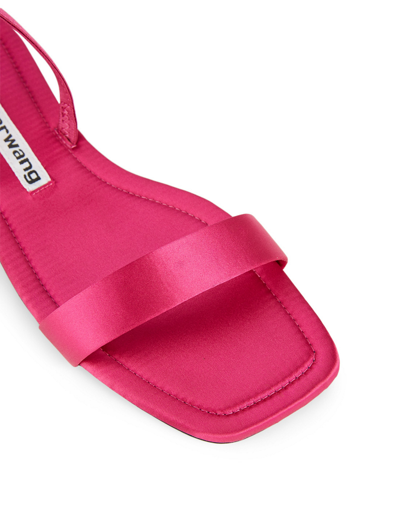 alexander wang satin sandals