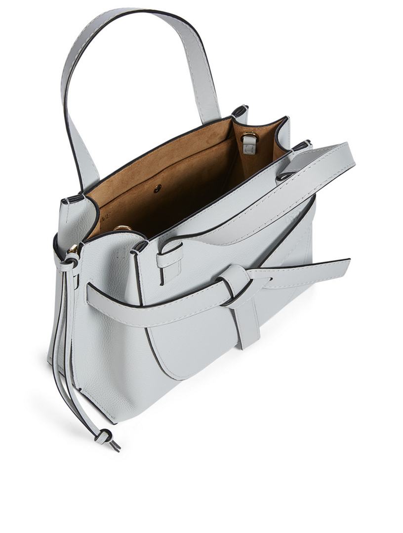 LOEWE Mini Gate Leather Top Handle Bag | Holt Renfrew Canada