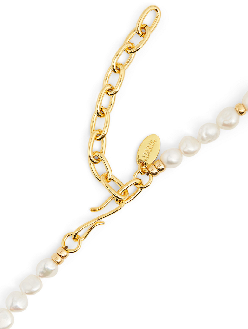 LIZZIE FORTUNATO Heartbreak Necklace With Pearls Holt Renfrew Canada