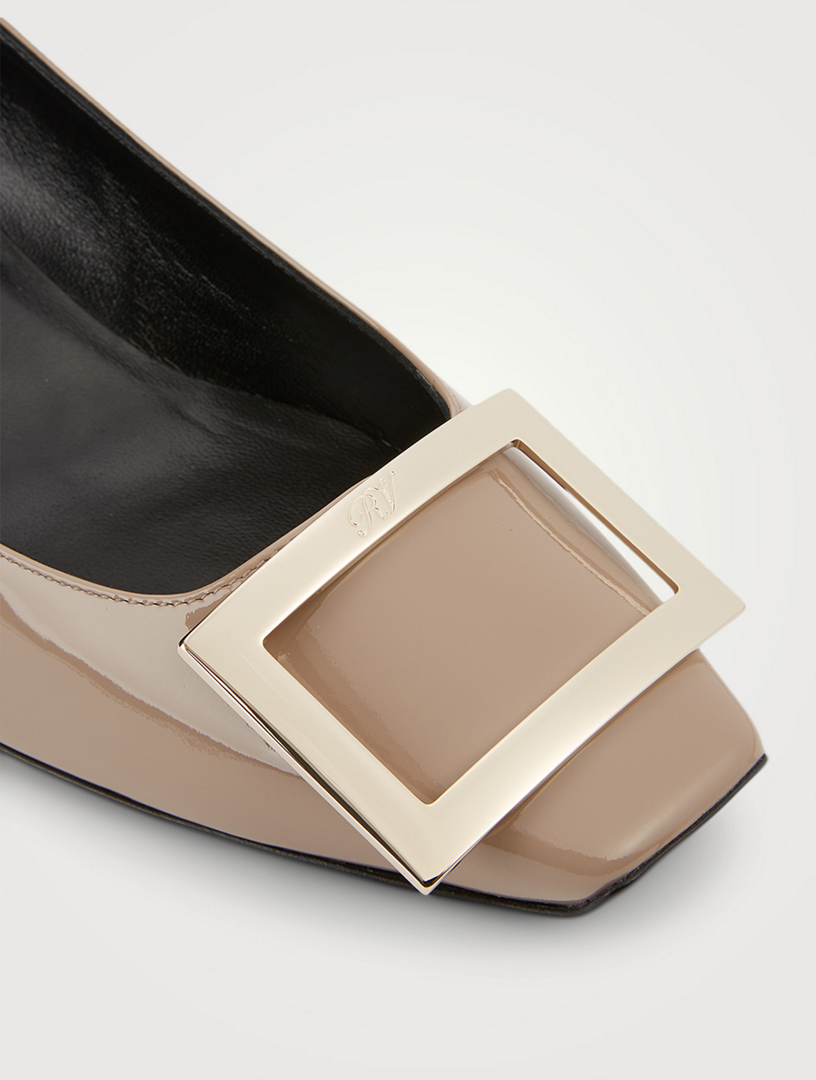 belle vivier trompette patent leather pumps