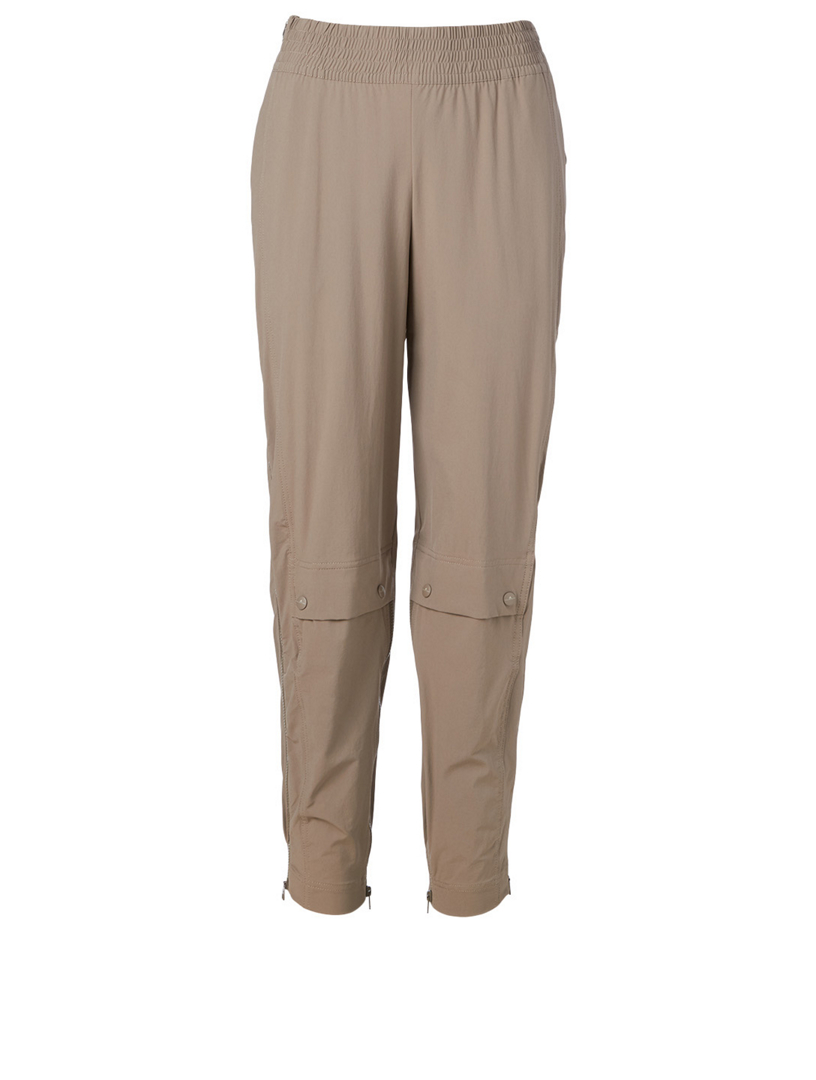 womens nylon track pants