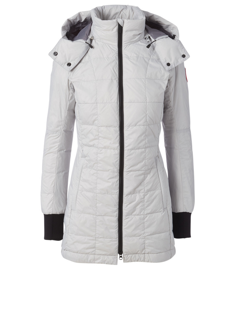 canada goose white women's coat