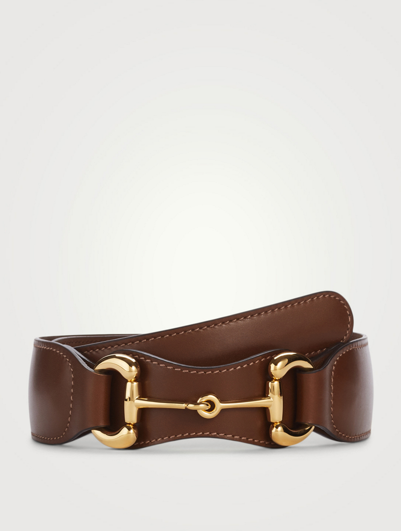 horsebit belt