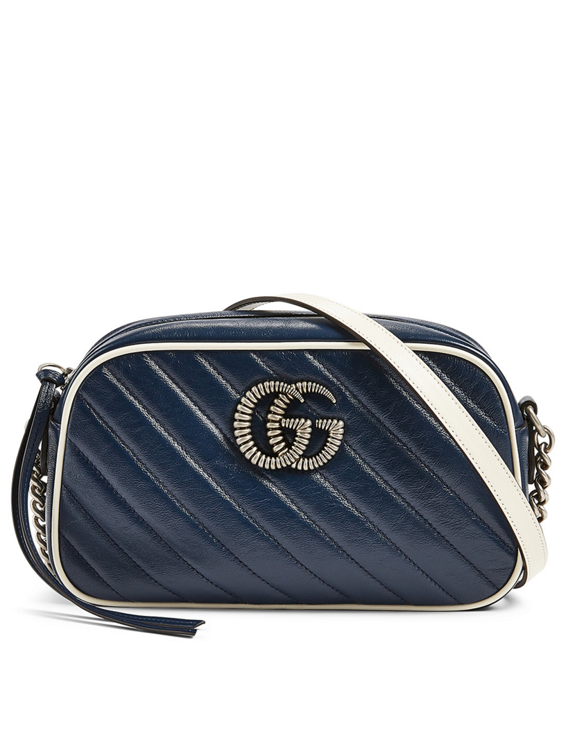 GUCCI Small GG Marmont Leather Chain Shoulder Bag | Holt Renfrew