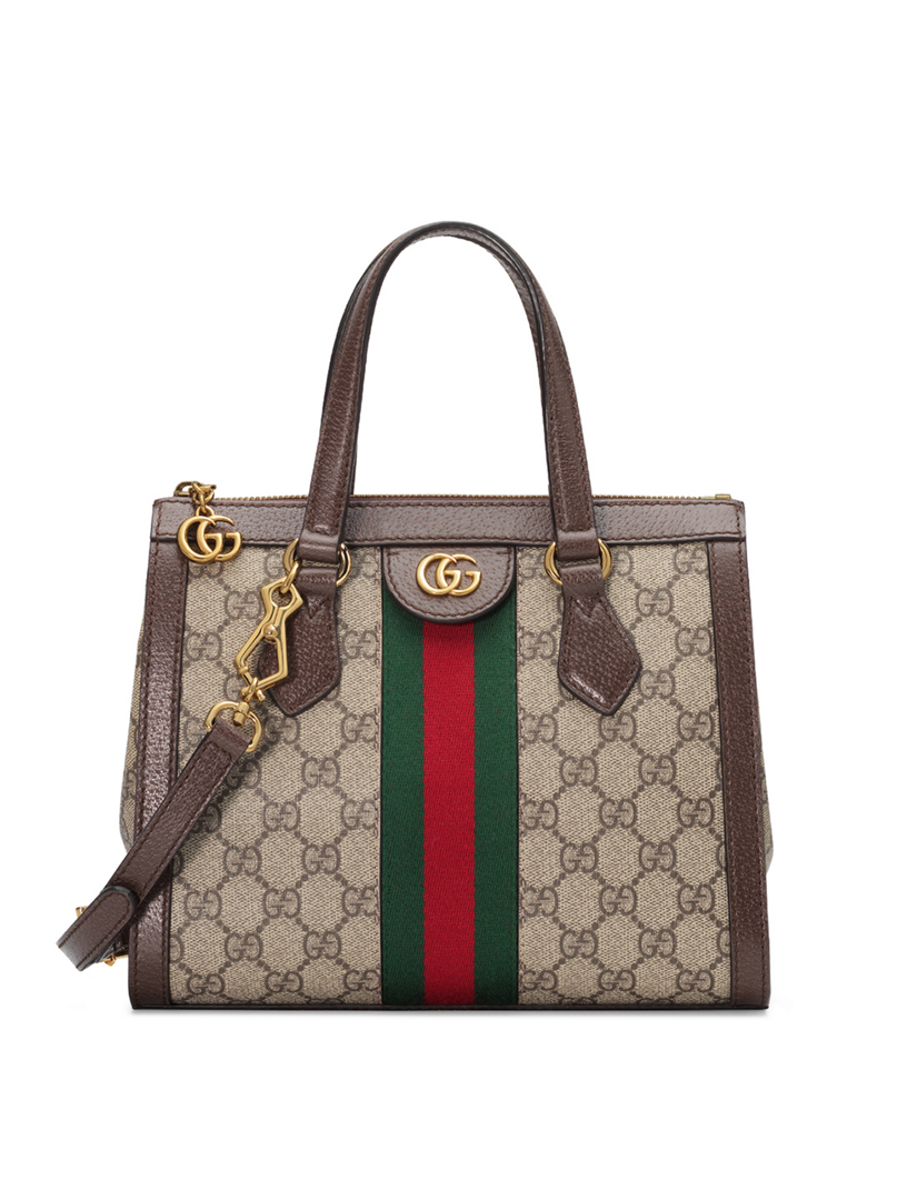 GUCCI Small Ophidia GG Supreme Top Handle Tote Bag | Holt Renfrew