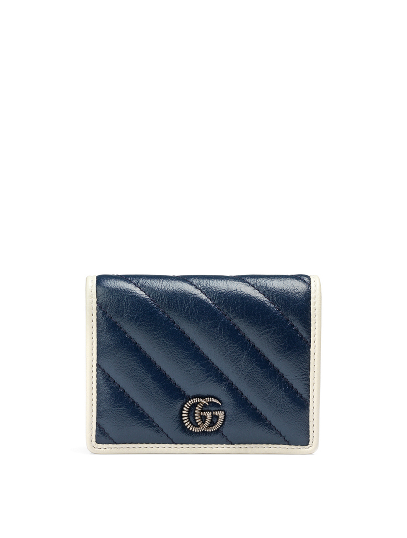 gg marmont leather wallet