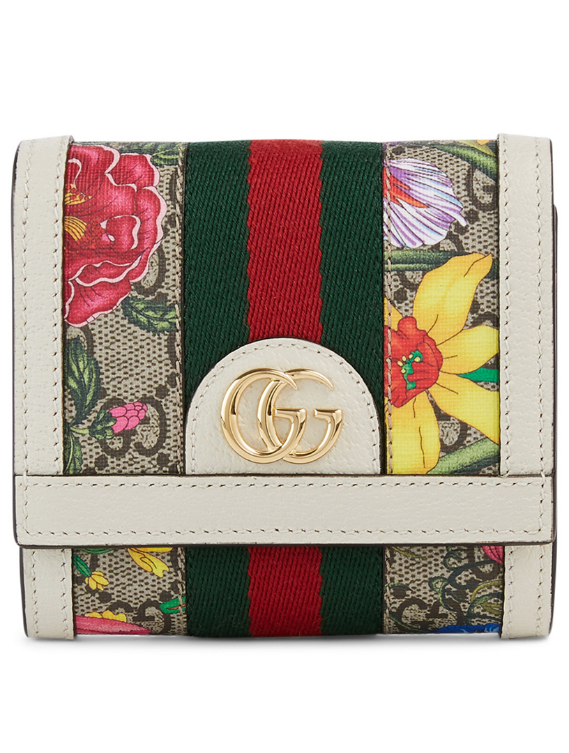 GUCCI Ophidia GG Flora Card Case Wallet | Holt Renfrew